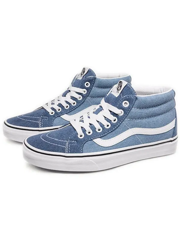 Кроссовки sk8-mid reissue 'denim 2-tone' Vans — изображение 3 из 4, синий