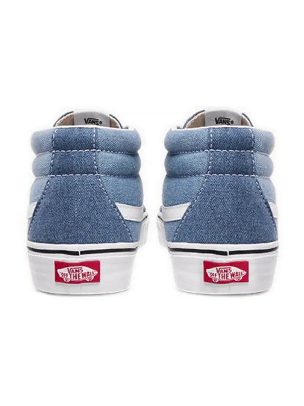 Кроссовки sk8-mid reissue 'denim 2-tone' Vans — изображение 4 из 4, синий