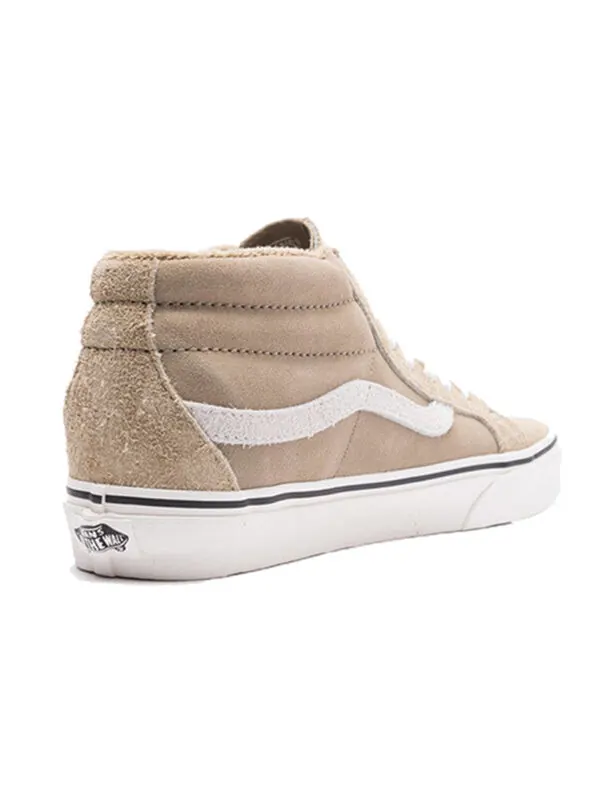 Кроссовки sk8-mid reissue 'hairy suede mix - tan' Vans — изображение 3 из 4, коричневый