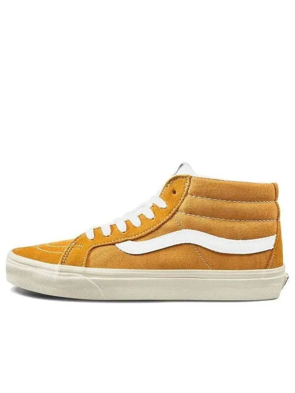 Кроссовки sk8-mid reissue 'sunflower' vn0a3mv8ucp Vans — изображение 1 из 4, желтый/белый