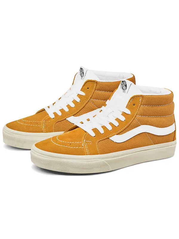 Кроссовки sk8-mid reissue 'sunflower' vn0a3mv8ucp Vans — изображение 2 из 4, желтый/белый