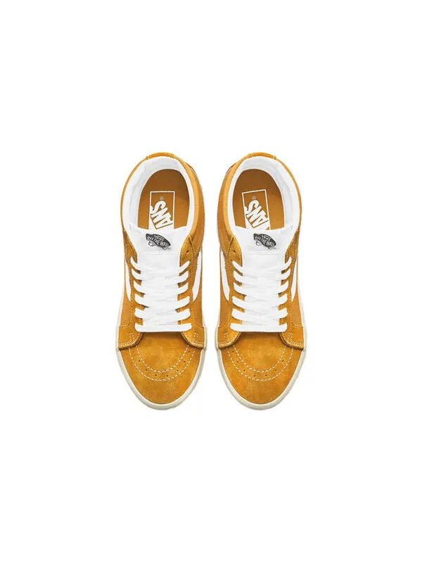 Кроссовки sk8-mid reissue 'sunflower' vn0a3mv8ucp Vans — изображение 3 из 4, желтый/белый