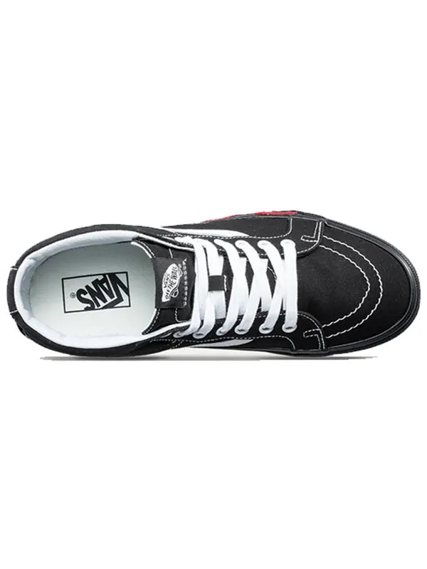 Кроссовки sk8-mid 'flame cut out' Vans — изображение 4 из 4, черный