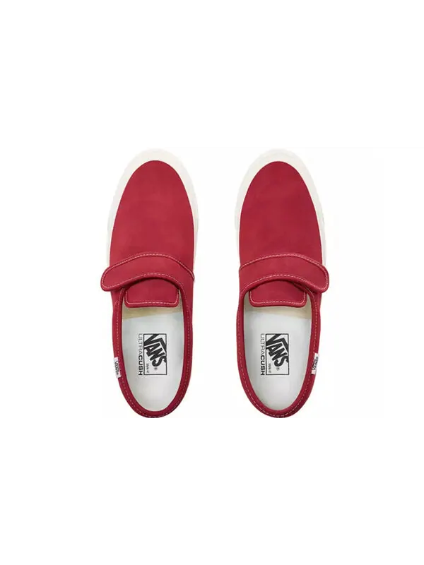Кроссовки slip-on 47 v dx 'brick red' Vans — изображение 4 из 4, красный/белый