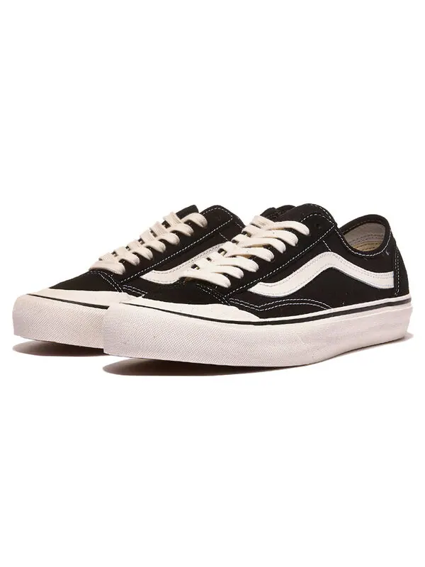 Кроссовки style 36 decon sf 'black white' Vans — изображение 2 из 4, черный/белый