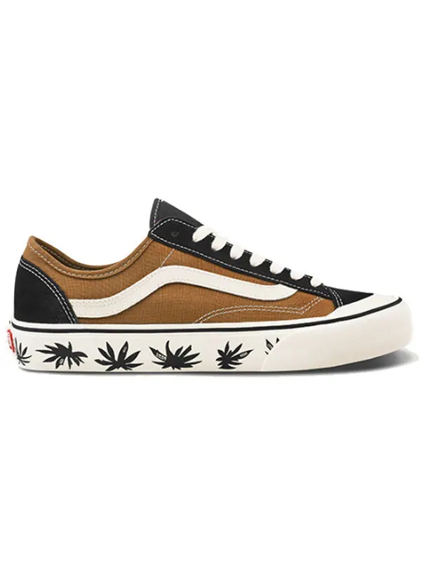 Кроссовки style 36 sf brown Vans — изображение 2 из 4, коричневый
