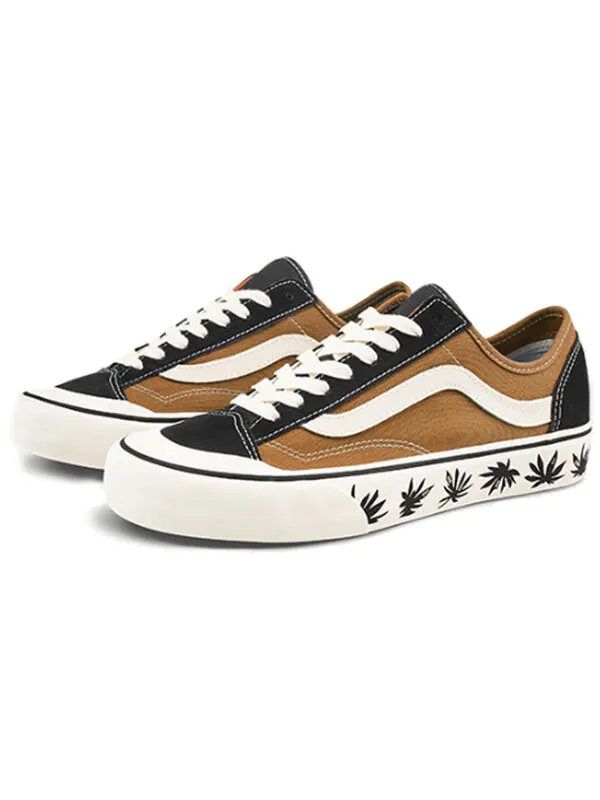 Кроссовки style 36 sf brown Vans — изображение 3 из 4, коричневый