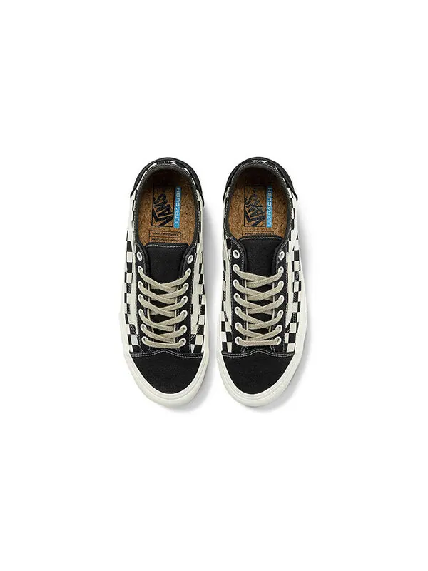 Кроссовки style 36 chessboard black/white Vans — изображение 3 из 4, черный/белый