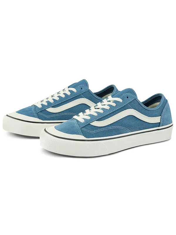 Кроссовки style 36 decon sf 'salt wash - navy' Vans — изображение 2 из 4, синий/белый