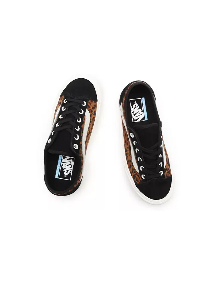 Кеды Vans Suede Leopard Style 36 Deconstructions SF Shoes Brown — изображение 4 из 5, леопардовый