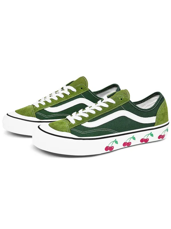 Кроссовки style 36 sf green Vans — изображение 2 из 4, зеленый