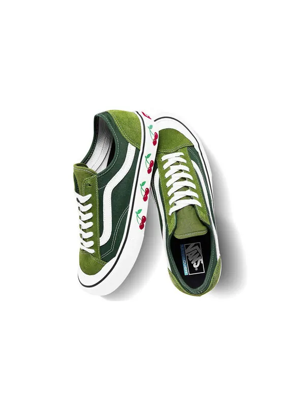 Кроссовки style 36 sf green Vans — изображение 3 из 4, зеленый