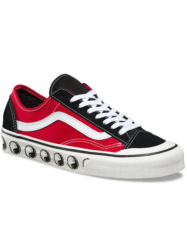 Кроссовки dane reynolds x style 36 'black red' Vans — изображение 2 из 4, черный/красный