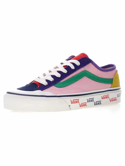 Кроссовки size? x style 36 decon sf 'patchwork' Vans — изображение 2 из 3, мульти