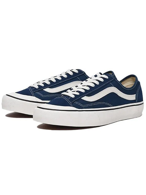 Кроссовки style 36 sf blue white 'blue white' Vans — изображение 2 из 4, синий/белый