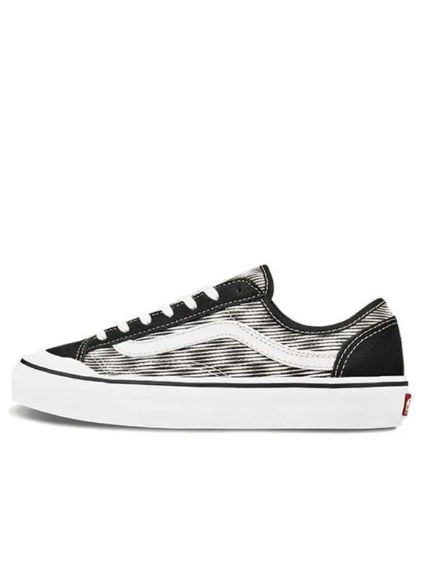 Кроссовки style 36 decon sf 'hemp blur checkerboard' Vans — изображение 1 из 4, черный белый