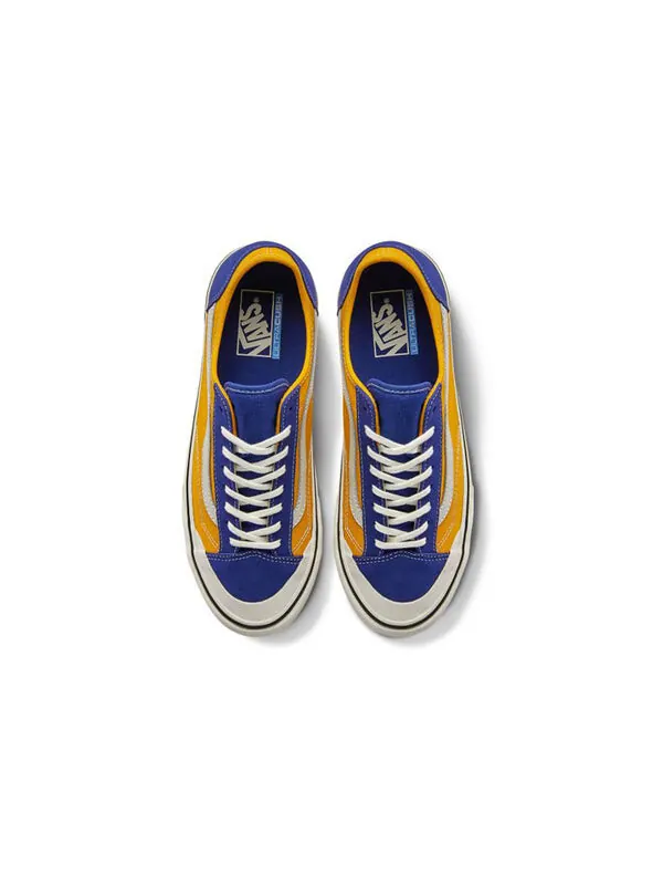 Кроссовки style 36 decon sf 'salt wash' Vans — изображение 3 из 4, синий/оранжевый