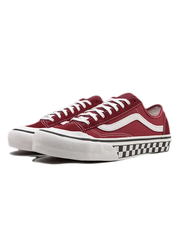Кроссовки style 36 decon sf 'red/marshmallow' Vans — изображение 3 из 4, красный