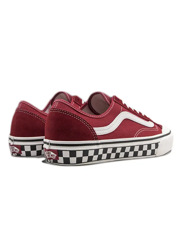 Кроссовки style 36 decon sf 'red/marshmallow' Vans — изображение 4 из 4, красный