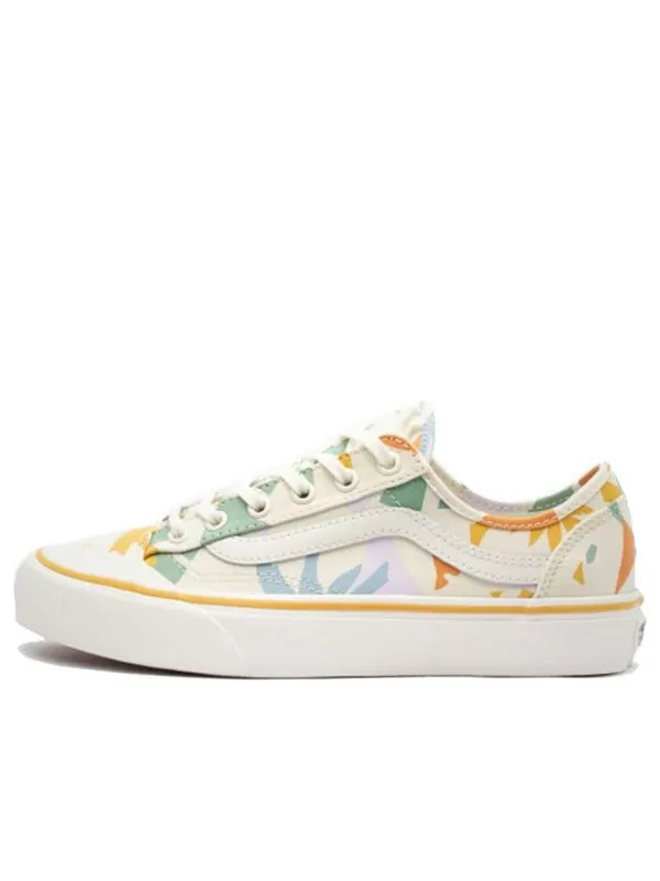 Кроссовки leila hurst style 36 decon surf shoes multicolour white Vans — изображение 1 из 4, белый