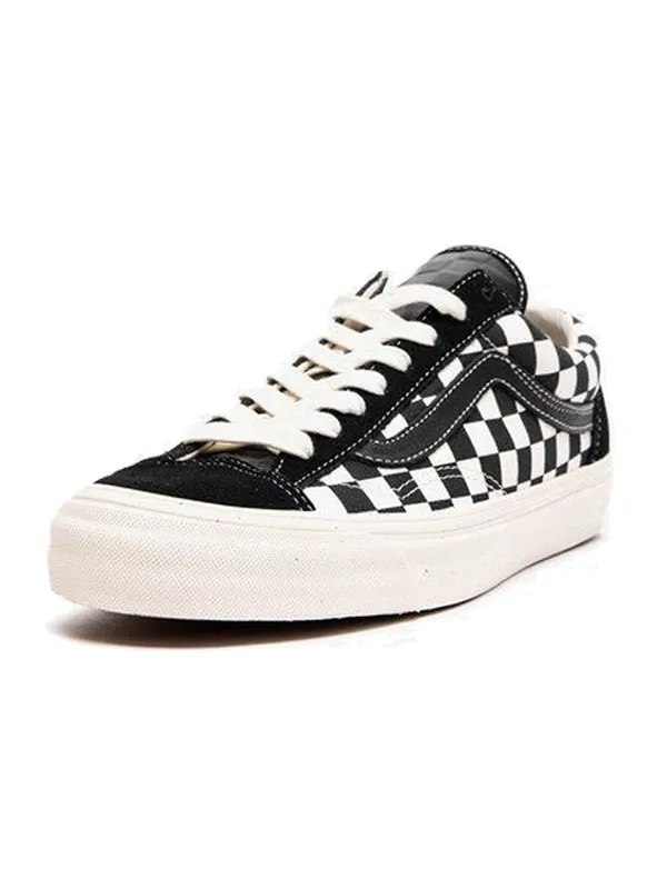 Кроссовки x modernica style 36 lx 'checkerboard' vn0a3mvmvqi Vans — изображение 2 из 4, черный