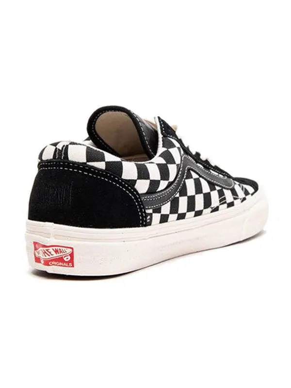 Кроссовки x modernica style 36 lx 'checkerboard' vn0a3mvmvqi Vans — изображение 3 из 4, черный