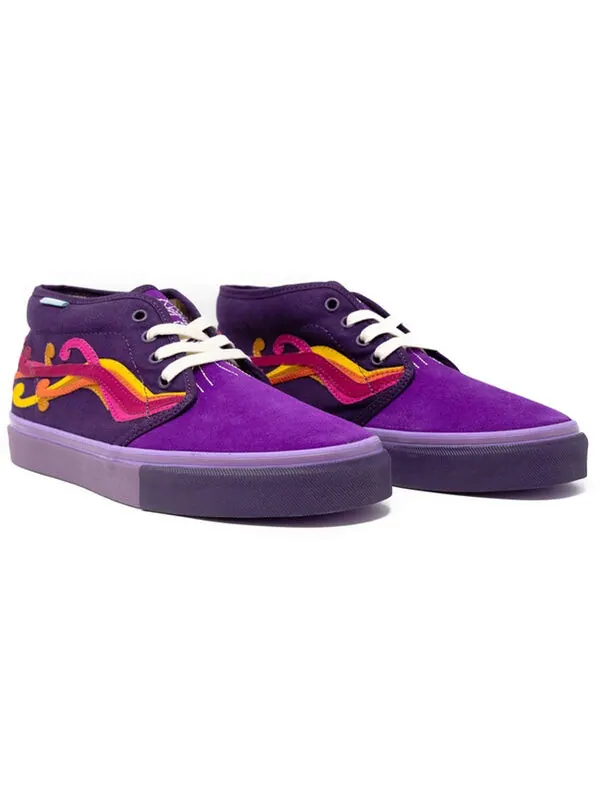 Кроссовки sole classics x vault chukka lx soul purple Vans — изображение 3 из 4, фиолетовый