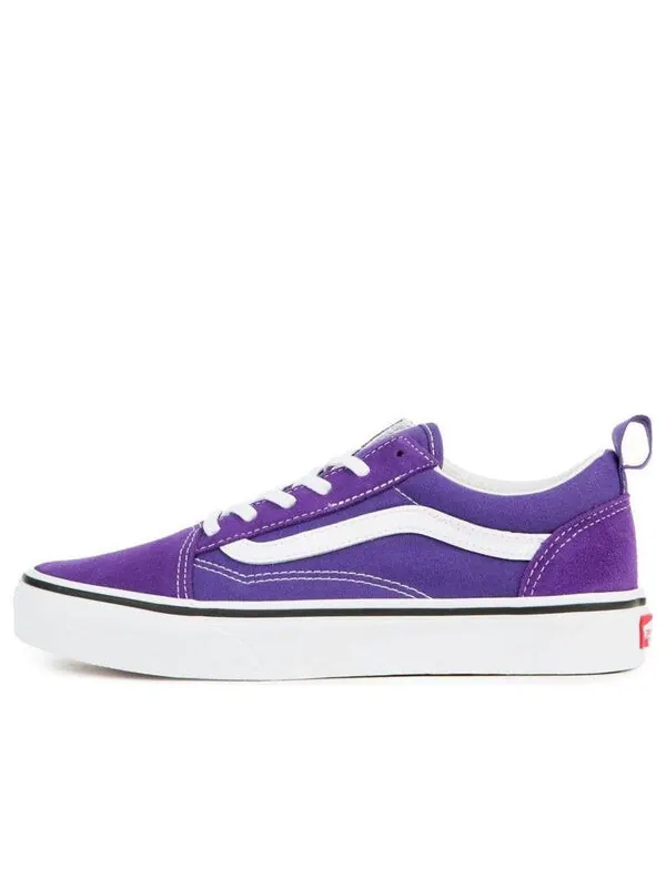 Кроссовки old skool elastic lace kids 'heliotrope' Vans — изображение 1 из 1, белый
