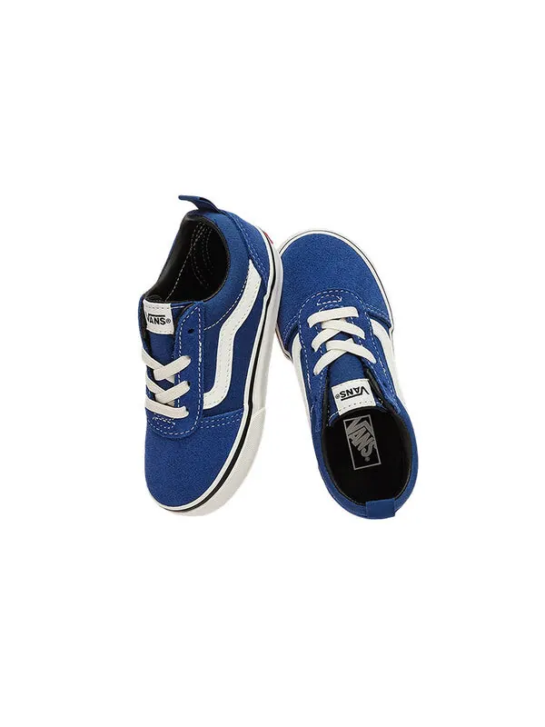 Кроссовки slip-on v 'blue white' Vans — изображение 4 из 4, синий/белый