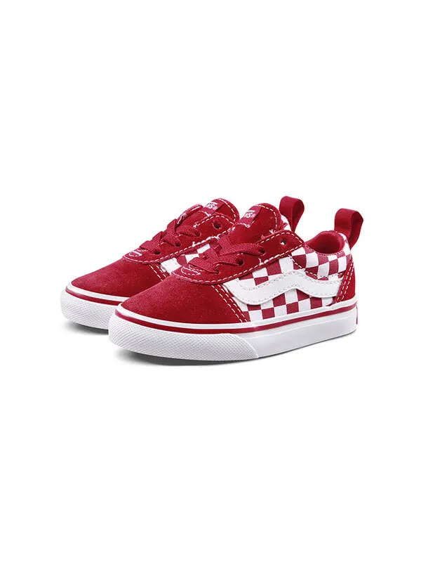 Кроссовки ward slip-on shoes red bp 'red white' Vans — изображение 2 из 4, красный/белый