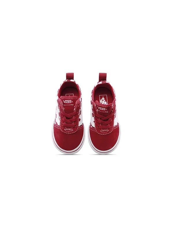 Кроссовки ward slip-on shoes red bp 'red white' Vans — изображение 3 из 4, красный/белый