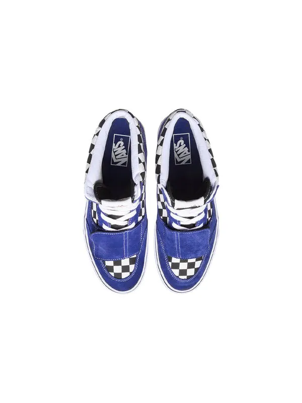 Кроссовки mountain edition 'blue black checkerboard' Vans — изображение 3 из 4, синий/черный/белый