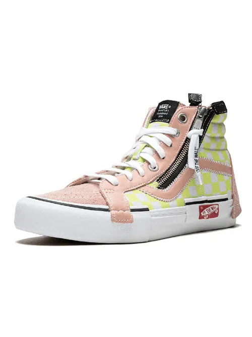 Кроссовки sk8-hi cap lx 'deconstructed' Vans — изображение 2 из 4, розовый