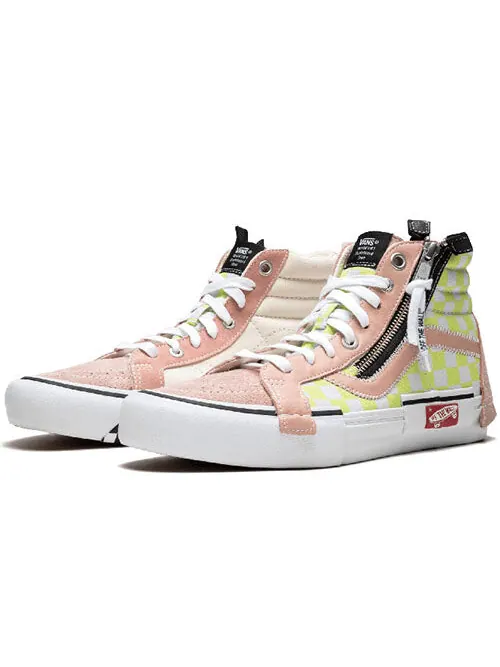 Кроссовки sk8-hi cap lx 'deconstructed' Vans — изображение 3 из 4, розовый