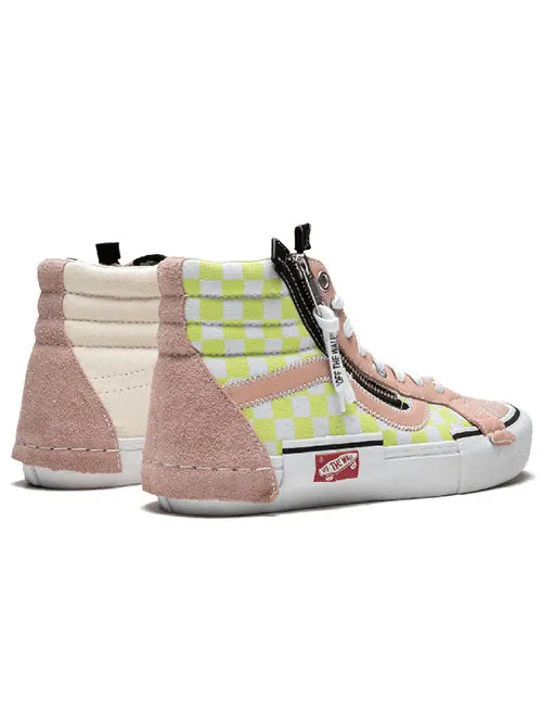 Кроссовки sk8-hi cap lx 'deconstructed' Vans — изображение 4 из 4, розовый