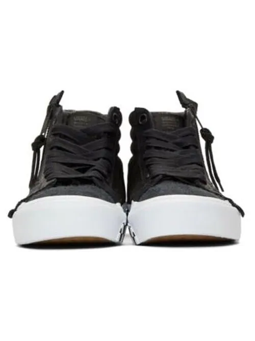 Кроссовки Vans SK8-HI CAP LX 'Black Pony' — изображение 3 из 4, черный