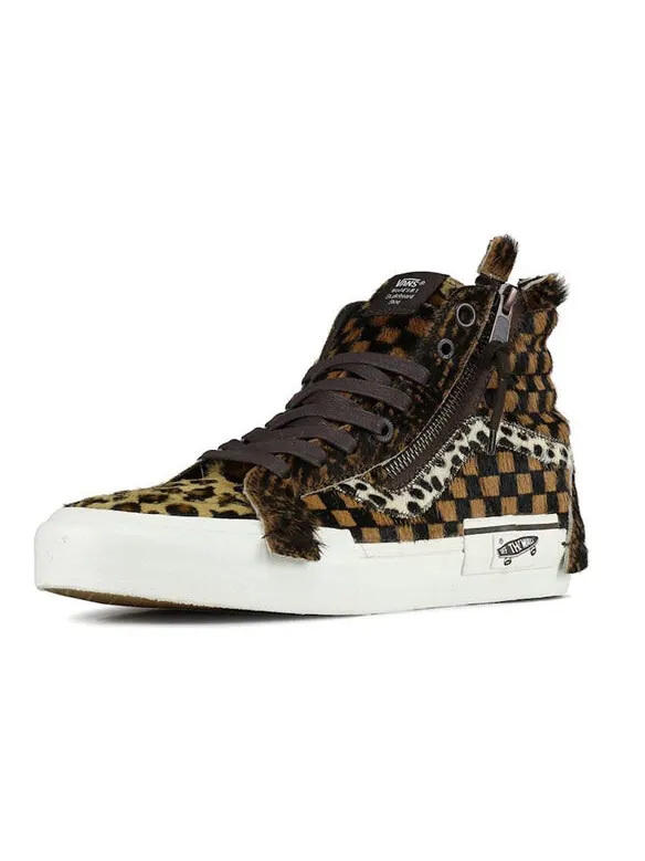 Кроссовки sk8-hi cap lx 'animal pack' vn0a3tkmvso Vans — изображение 2 из 4, коричневый