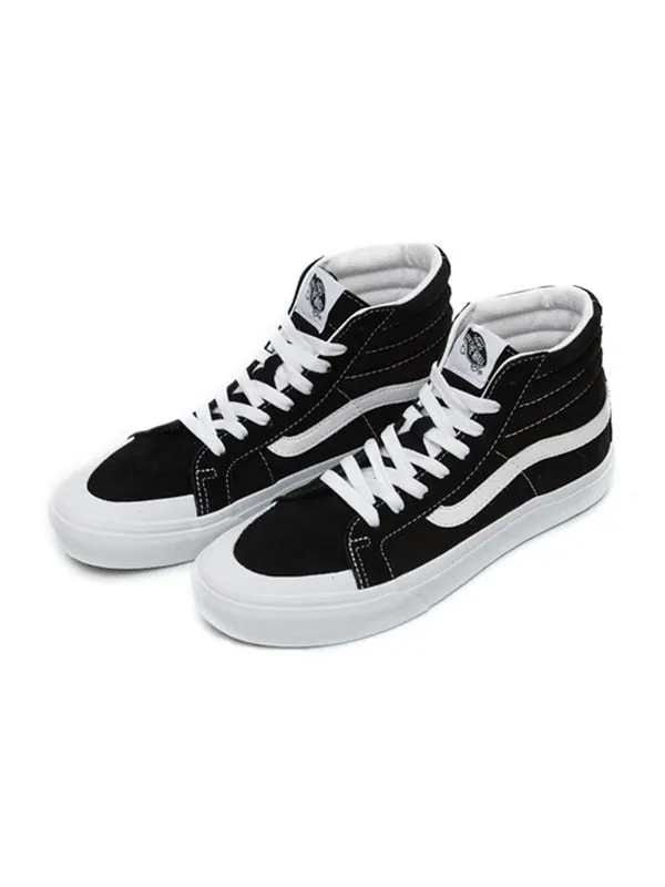 Кроссовки sk8-hi reissue 138 'black white' Vans — изображение 3 из 4, черный