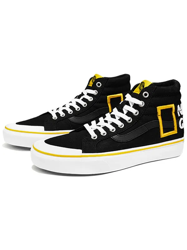 Кроссовки national geographic x sk8-hi reissue 138 'logo' Vans — изображение 2 из 4, черный