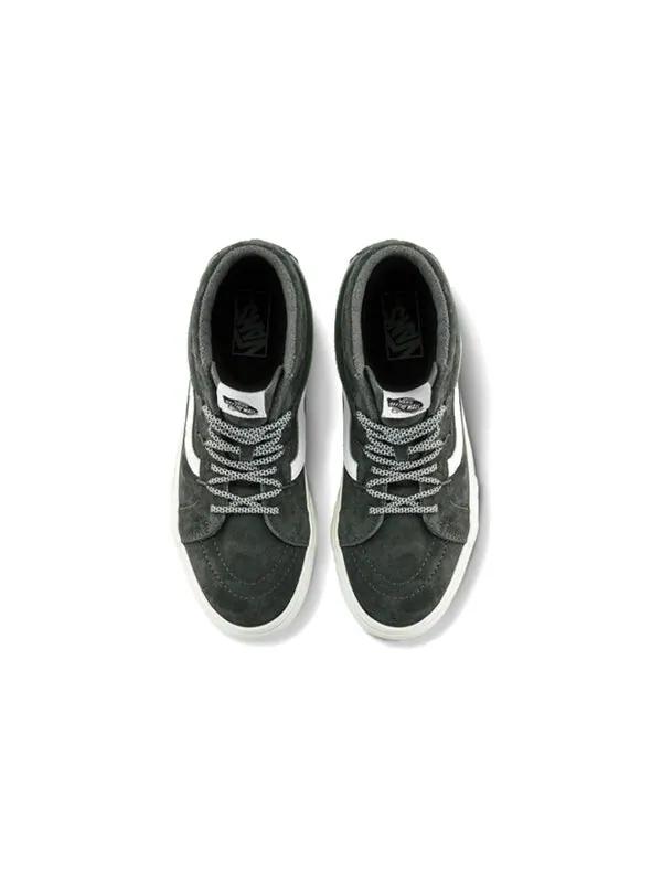 Кроссовки sk8-mid reissue ghillie mte 'green white' Vans — изображение 3 из 4, зеленый/белый