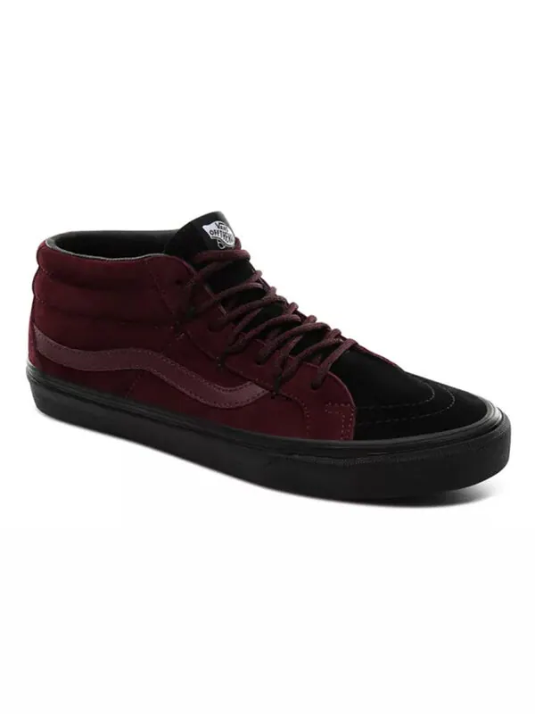 Кроссовки sk8-mid reissue ghillie mte 'red black' Vans — изображение 3 из 4, красный/черный