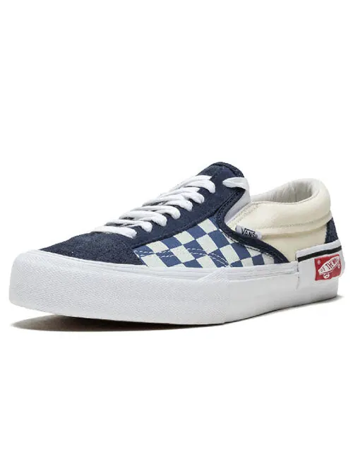 Кроссовки slip-on cap lx 'dress blues' Vans — изображение 2 из 4, синий/белый