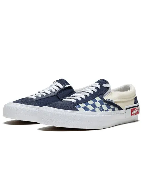 Кроссовки slip-on cap lx 'dress blues' Vans — изображение 3 из 4, синий/белый