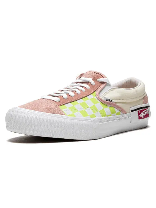 Кроссовки slip-on cap lx 'deconstructed' Vans — изображение 2 из 4, розовый