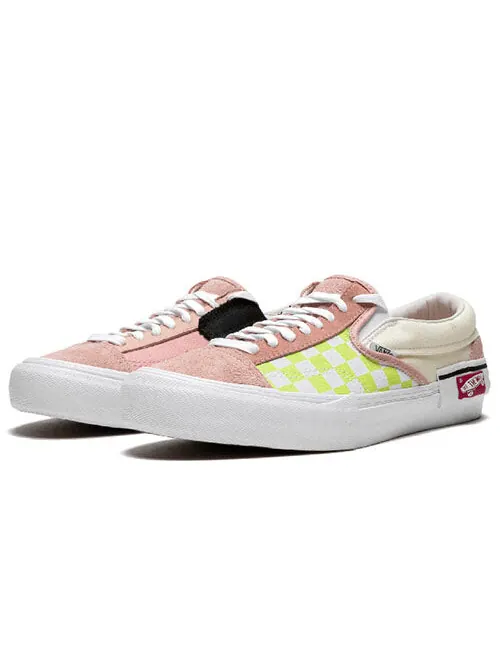 Кроссовки slip-on cap lx 'deconstructed' Vans — изображение 3 из 4, розовый