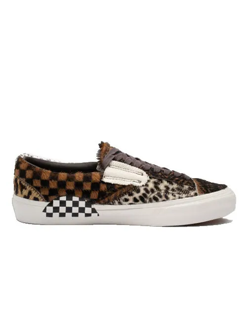 Кроссовки slip-on cap lx 'multi pony hair' vn0a3tksvso Vans — изображение 2 из 4, коричневый