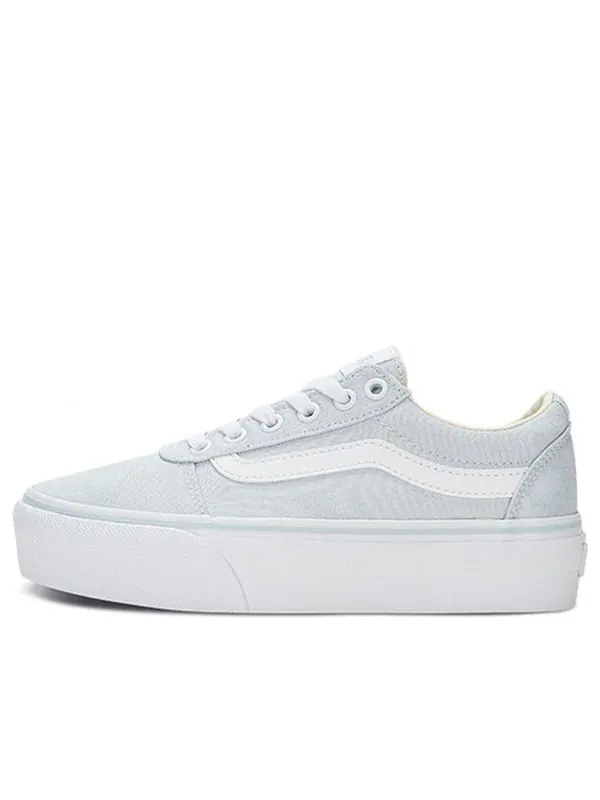 Кроссовки ward 'light blue' Vans — изображение 1 из 4, белый/синий