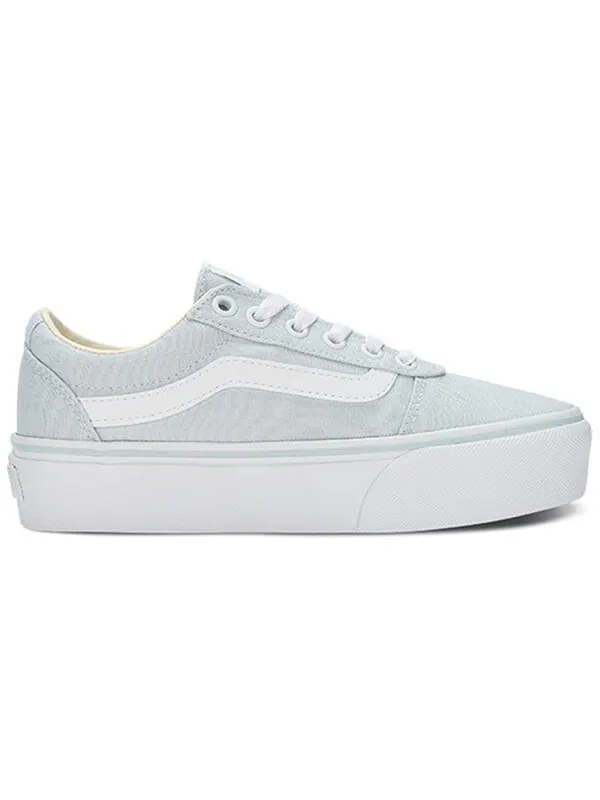 Кроссовки ward 'light blue' Vans — изображение 2 из 4, белый/синий