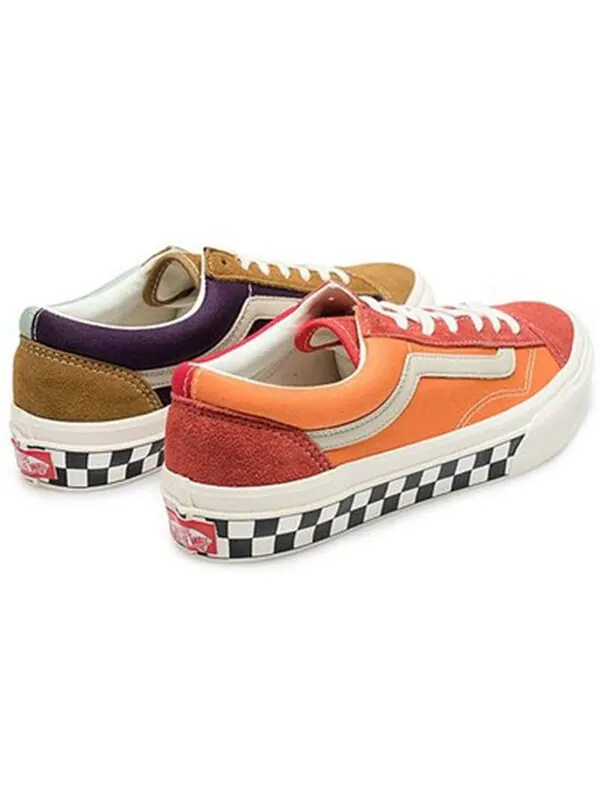 Кроссовки jp ua style 36 og orange/blue Vans — изображение 3 из 4, синий