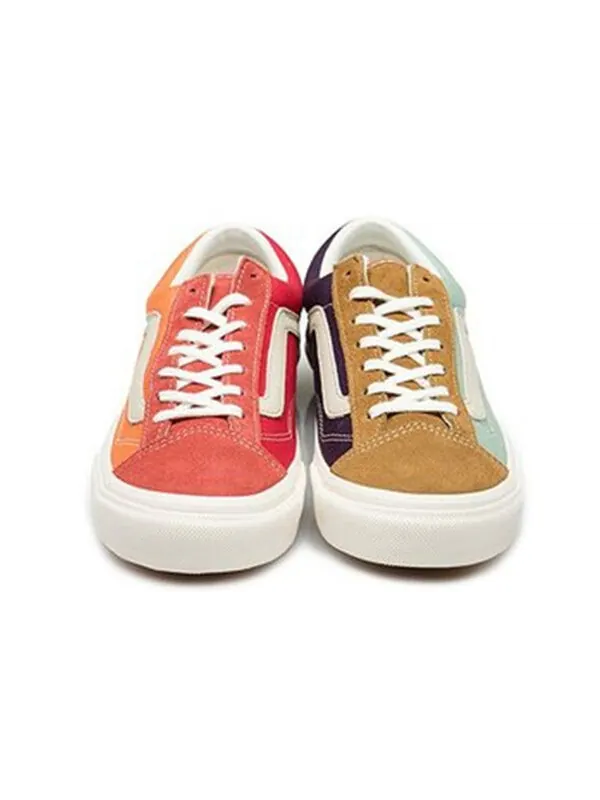 Кроссовки jp ua style 36 og orange/blue Vans — изображение 4 из 4, синий